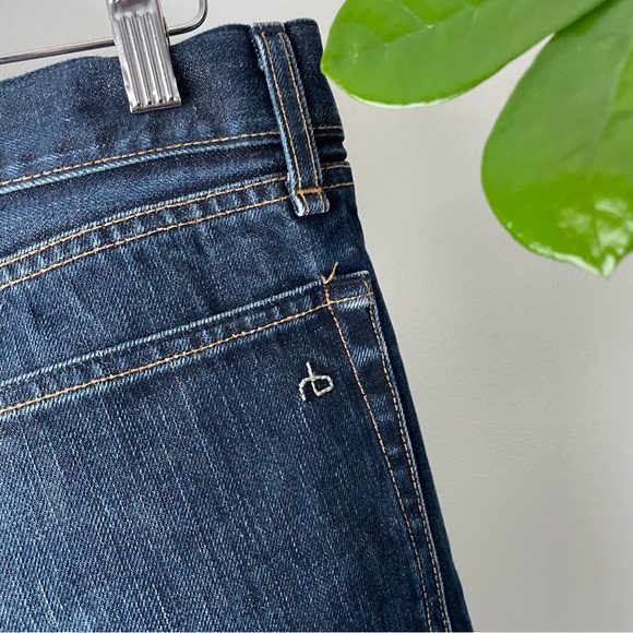 Rag & Bone Slim Straight Denim Jeans Button Fly Size 36 - Picture 2 of 9